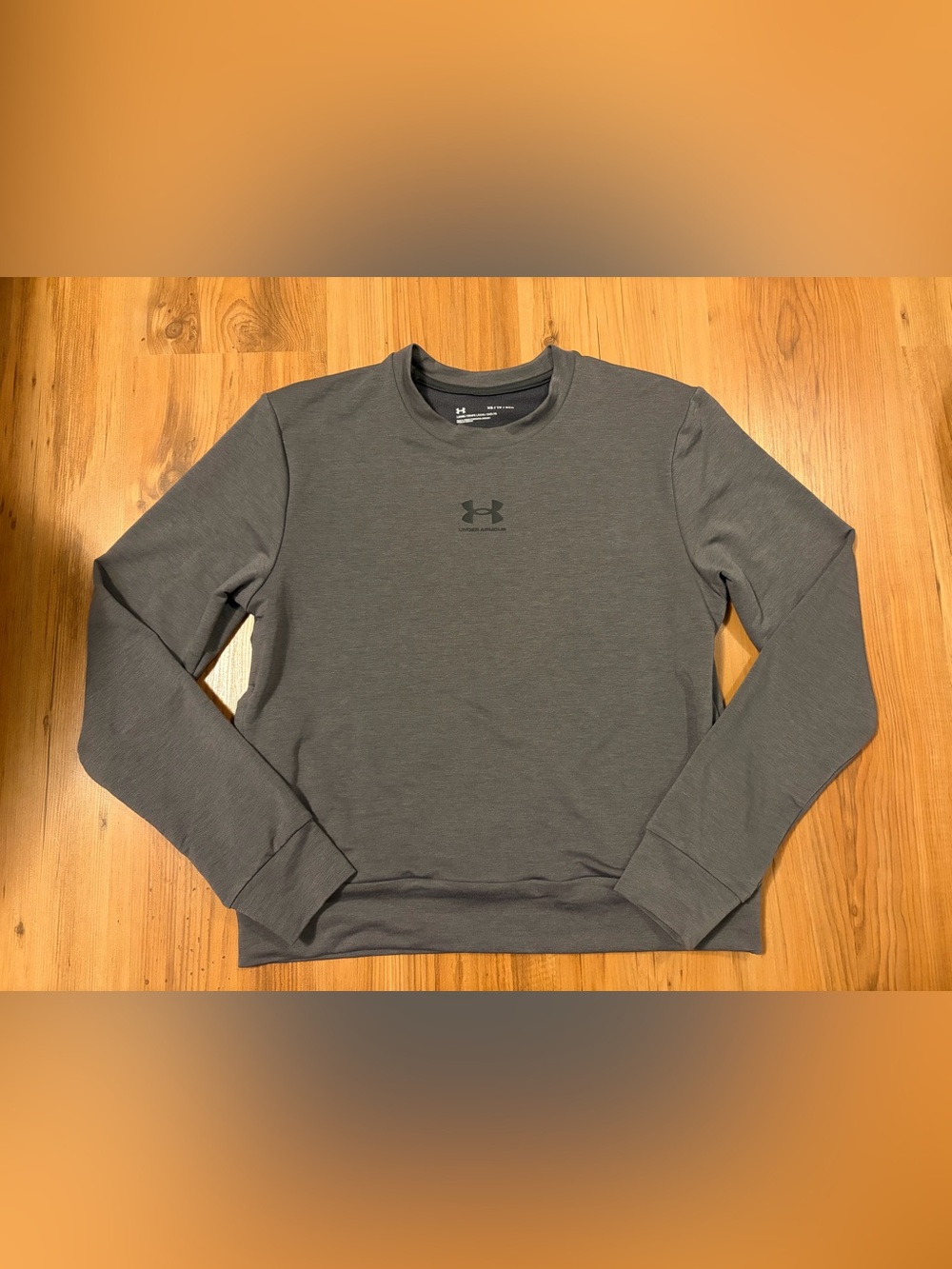 Under Armour Women's Long Sleeve Crewneck Sweatshirt - Gray